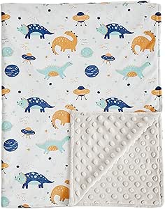 Dinosaur 75x100cm Baby Blanket...