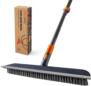 Floor Scrubbing Brush with Met...