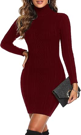 Winter Jumper Dress for Women...