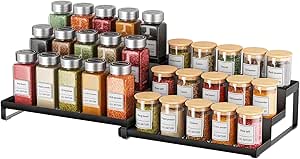 Spice Rack, Set of 2 Kitchen C...