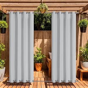 LiveGo Outdoor Curtains Waterp...