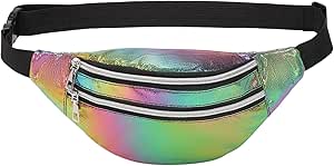 Holographic Fanny Pack for Wom...