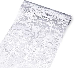 15M x 28cm Christmas Silver Ta...