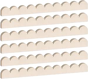 Scalloped Wooden Moulding Trim...