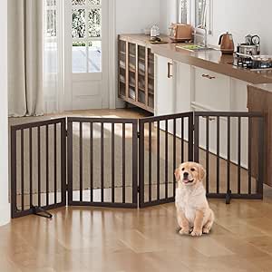 Dog Gates for Doorways, Foldab...