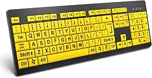 Large Print Computer Keyboard...