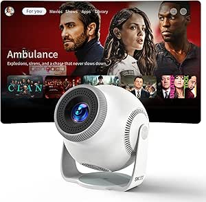 Mini Projector 4K and 1080P Su...