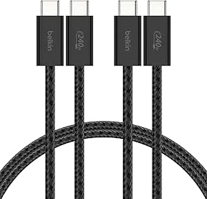 Belkin 2-Pack Braided USB-C to...