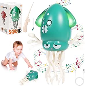 Dancing Squid Baby Toy, Rechar...