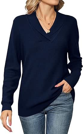 IECCP Women's V Neck Tops Long...