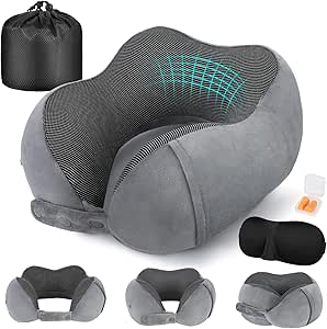 Travel Pillow for Airplane, Ne...