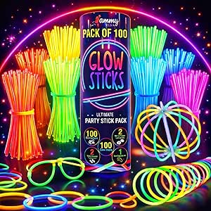 Glow Sticks -Party Packs –100...