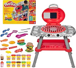 Play-Doh Sizzlin’ BBQ Grill Pl...