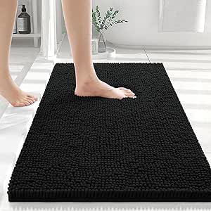 smiry Chenille Bath Mat, 40 x...