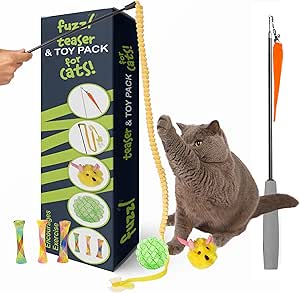 Cat Toy & Cat Teaser Pack of 5...