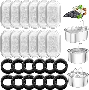 Pet Water Fountain Filters Rep...
