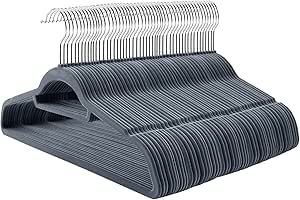 SONGMICS Velvet Hangers, 100 P...