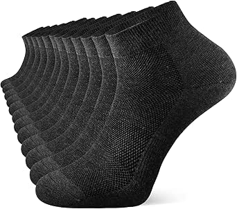 Mens Trainer Socks, 12 Pairs A...