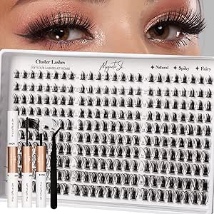 Individual Eyelashes Kit 300pc...