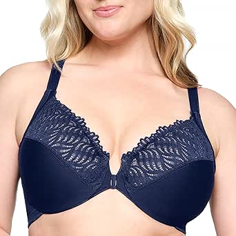 Glamorise Women's Plus Size Fr...