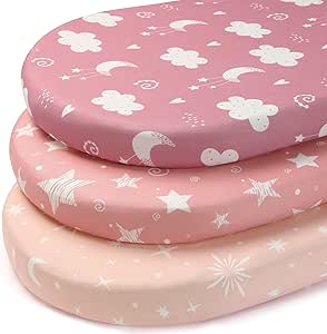 Baby Moses Basket Sheets, 81x4...